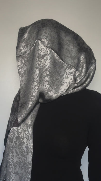 AZIZA Shawl | Silver